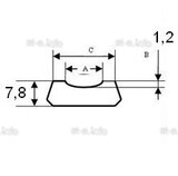 Плоские керамические подкладки С-30mm - st-e.info - Нягань