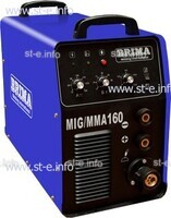 Сварочный полуавтомат инверторный одноблочный Brima MIG/MMA-160 - st-e.info - Нягань