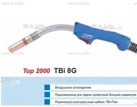 Горелка для полуавтоматической сварки TBI 8G-blue-RGZ, длина 3 метра - st-e.info - Нягань