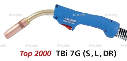 Горелка для полуавтомата TBi 7G Short, длина 4 метра - st-e.info - Нягань