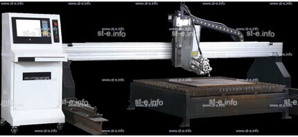 Шести-осевая портальная машина термической резки металла ST-BEVEL3580-SE(2500х6000мм) - st-e.info - Нягань