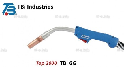 Горелка для полуавтоматической сварки TBi 6G, длина 3 метра - st-e.info - Нягань
