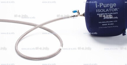 Односторонняя заглушка с трубкой и клапаном ISO 10" (254 mm)  - st-e.info - Нягань
