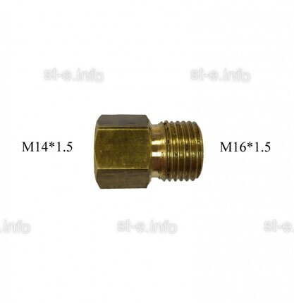 Переходник с М14*1.5 на М16*1.5 - st-e.info - Нягань