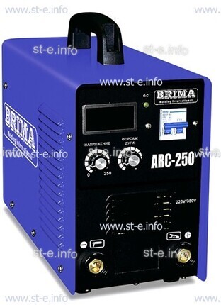 Сварочный аппарат Brima (инвертор) ARC 250 (220/380В) - st-e.info - Нягань
