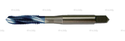 Метчик машинный М2*0,4 с винтовой канавкой DIN-371, сталь М35 - st-e.info - Нягань