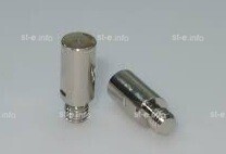 Электрод для плазмотрона ERGOCUT S25, ERGOCUT S25K, ERGOCUT S45 арт. PR0105 (короткий) - st-e.info - Нягань