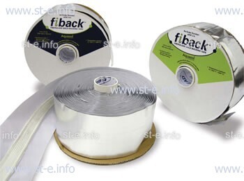 Стекловолоконная алюминиевая подкладочная самоклеющаяся лента Fiback AFBT-2,5 - st-e.info - Нягань